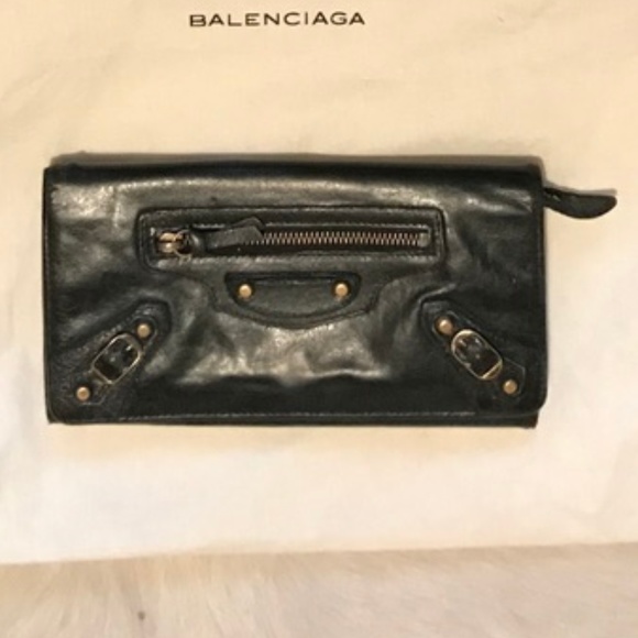 Balenciaga Classic City Leather Wallet - Picture 1 of 5